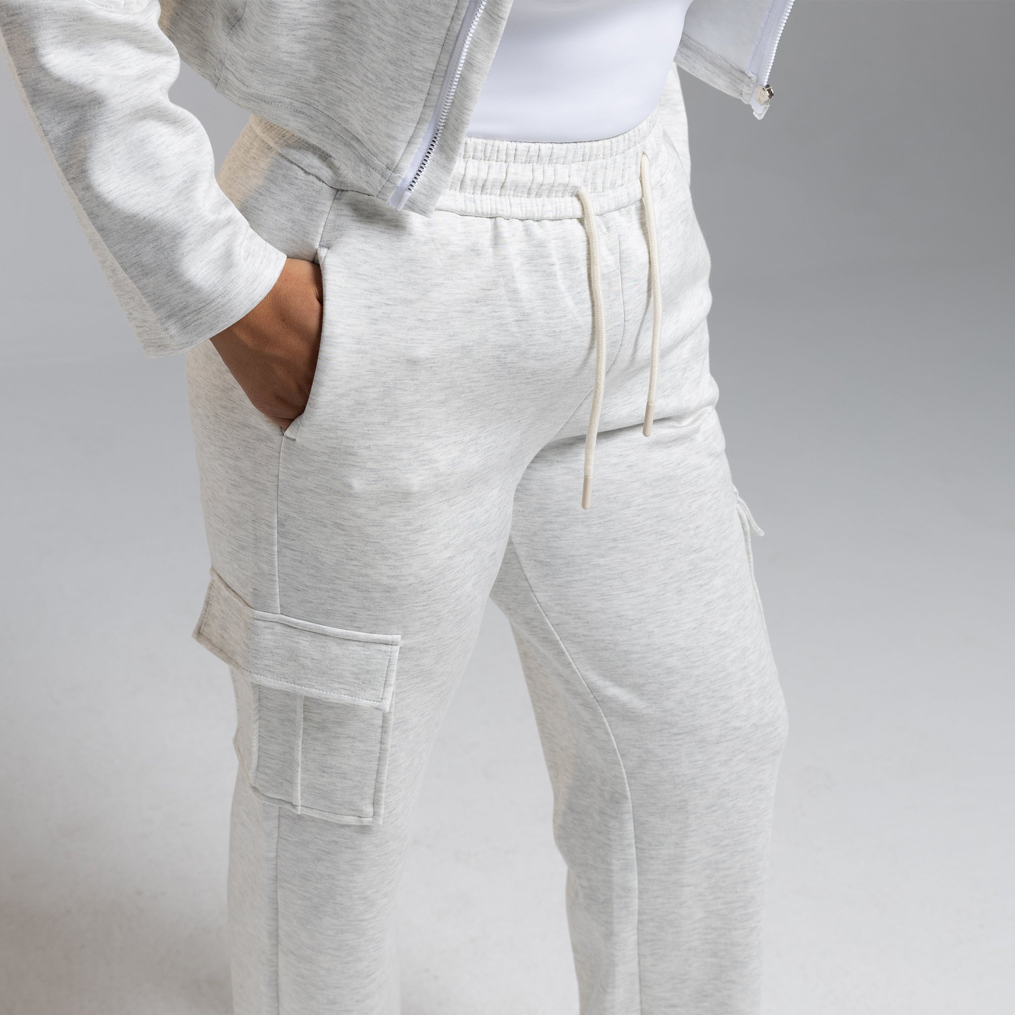 Edge Set (Cropped Jacket & Straight Leg Joggers)
