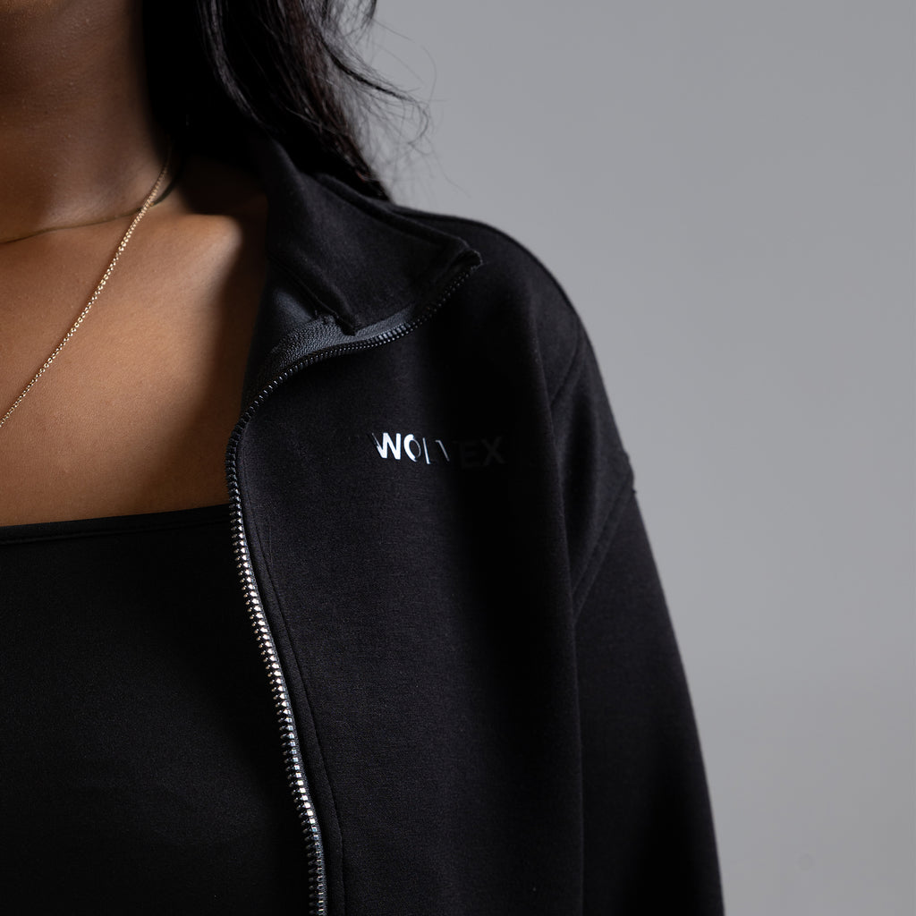 Edge Set (Cropped Jacket & Straight Leg Joggers)