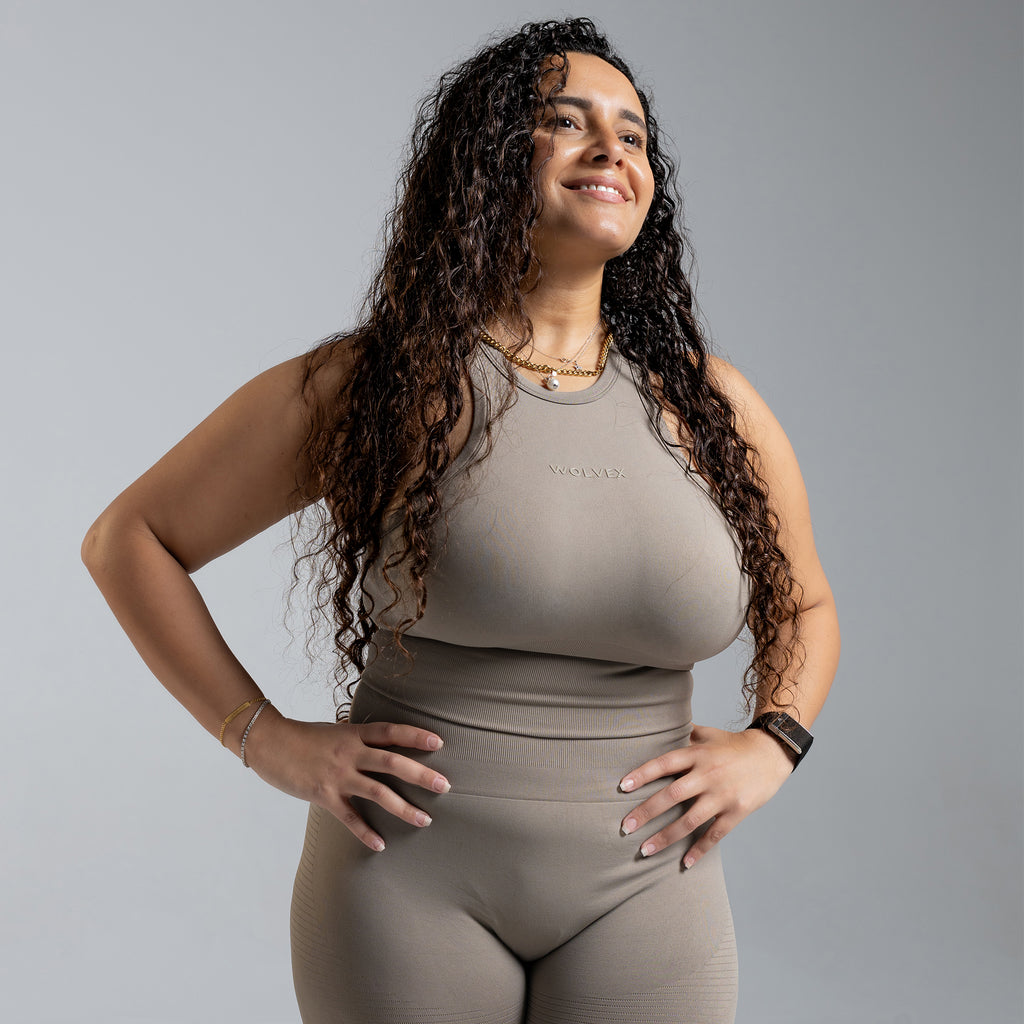 Pulse Set (Round Top + High Waisted Leggings)