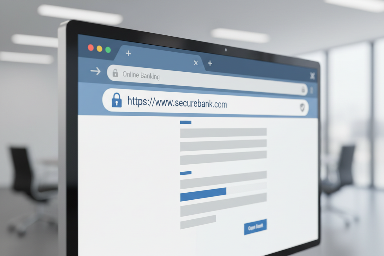 browser window or security padlock